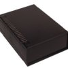 Z-112 Obudowa z tworzywa Z112 wymiary: 185.5x136x60mm - pełna - czarna - ABS