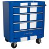 Sealey AP28204BWS Rollcab 4 Drawer Retro Style- Blue with White Stripes