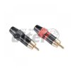 Wtyk cinch/RCA metalowy HD-290 6,5mm