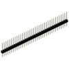 Pin header, 36 pole, pitch 2.54 mm, straight, black, SL 1 104 36 Z