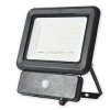 Naśw.Led + Cz.r. 50W 4000K szary Brilum Mistral R
