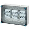 Skrzynka Mi z pods. bezp. mocy, IP 65, wlk.3 - 450x300x170, 3xNH 00, 125A, 3-bieg.+PE+N Mi 4350 2000156