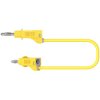 Electro PJP 2110-CD1-100J Test Lead Jack Plug 1.00m Yellow 1pc