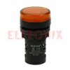 KONTROLKA LED F22O ORANGE POMARAŃCZOWA 230V AC FImontaź=22mm