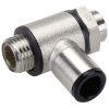ICH 304807 Banjo Flow Regulator Unidirectional Type B for Cylinders G1/8 x 8mm