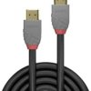 LINDY HDMI kabel Wtyczka HDMI-A, Wtyczka HDMI-A 3.00 m czarny 36964 4K UHD Kabel HDMI