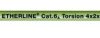 LAPP 2170482/100 Przewód sieciowy CAT 6a S/UTP 2 x 2 x 0.2 mm² zielony 100 m