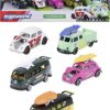 Majorette Volkswagen (VW) 5-częściowy zestaw prezentowy gotowy model Model samochodu