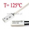 Termostat bimetaliczny NO 125C 5A/250V KSD9700
