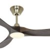 CasaFan ECO GENUINO-L 152 MG-NB Wentylator sufitowy 16.5 W (Ø x W) 1520 mm x 340 mm mosiądz pilot zdalnego sterowania, t