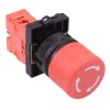 Techna PtecMushT30 30mm Emergency Stop Button Switch Plastic 10A 1NC
