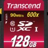 TS128GSDXC10U1 SDXC Card, 128GB Class10 UHS-I 600x Ultimate