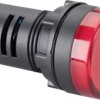 Signal light, 12 V (AC), 12 V (DC), red, Mounting Ø 22 mm, LED number: 1, 58601211