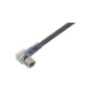 Binder 79-3404-55-03 Female Angle 3 Pin LED Moulded Terminal 3-x .25mm2-PUR 5m C