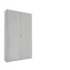 Szafka wolnostojąca, SE, drzwi: 2, Blacha stalowa, Jasnoszary, 2000 x 1200 x 300mm, IP55