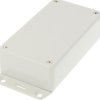 ABS enclosure, (L x W x H) 112 x 62 x 31 mm, light gray (RAL 7035), IP54, 1591BF2SGY
