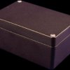 Aluminum die cast enclosure, (L x W x H) 125 x 81 x 59 mm, black (RAL 9005), IP66, 1550Z108BK