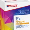 Edding atrament Zamiennik Epson 503XL, T09R1 zamiennik Combi-Pack Czarny, Cyjan, Magenta, Żółty EDD-719 18-719