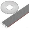Przewód: wstążkowy 1,27mm linka Cu nieekranowany PVC szary DS1057-09A282R-76.5