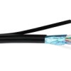 Przewód Netset F/Utp 5E Zewnętrzny Pe, Ekranowany, Linka Nośna, Klasa...