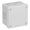 Puszka natynkowa VP-43 98x98x65mm IP55 6-wlotowa dławiki gumowe biała 043-01 VIPLAST