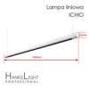 Lampa Led,Hankslight,Liniowa,White, Alu,Zwiesz,1264Mm,Down36w,...