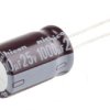 Kondensator 1000μF 25V dc Radialny, Otwór przelotowy Nichicon roztaw: 5mm 12.5 (Dia.) x 20mm