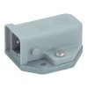 Złącze przemysłowe - zasilające 10A Wtyczka 250 V 2 + PE Hirschmann Szary Montaż powierzchniowy IP54