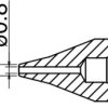 Solder nozzle, round shape, Ø 0.8 mm, N61-02