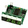 Termometr LED - wersja 7mm zielony - KIT AVT 1697/1/G