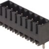 Pin header, 3 pole, pitch 3.5 mm, straight, black, 1842330000