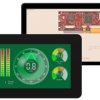 Kolorowy wyświetlacz LCD 7cal TFT 800 x 480pikseli I2C, SPI I/F Tak 4D Systems