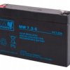 MW 7,2-6 akumulator żelowy AGM 6V / 7,2Ah