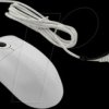 STWM042 Mouse, cable, USB, IP68, can be disinfected, white