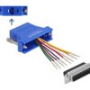 adapter VGA, RJ45 Delock 66648 66648