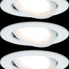 93449 Nova Coin recessed light, 6 W, 2700 K, 50°, round, matt white, s