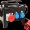 60555 M4 mobile CEE construction power distributor unit 32 A, 22 kW