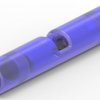 Butt connectorwith insulation, 1.25-2 mm², AWG 16 to 14, transparent/blue, 32.13 mm, 8-320562-2