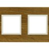 DANTE Ramka 2 podwójna light oak krem 4522382 KOS