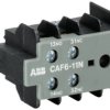 Styk pomocniczy CAF6-11N 1NO 1NC montaż od frontu GJL1201330R0004