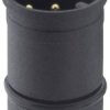 Lutronic 1239 04 T0CB Złącze czujnika/aktuatora do zabudowy M12 złącze męskie do wbudowania Ilość pinów: 4 1 szt.