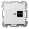 Vestra Gniazdo komputerowe pojedyncze RJ45 bez ramki podtynkowe IP20 biały 3848-10