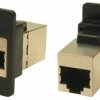 Złącze RJ45 Żeński Złącze RJ45 Montaż na panelu Cat6a RS PRO, 8P8C-żyłowe
