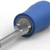 Insulated pin cable lug, 1.0-2.6 mm², AWG 16 to 14, 1.8 mm, blue, 165046