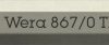Bity 867/0 Micro do śrub z gniazdem TORX, TX 10 x 30 mm, WERA 05058133001