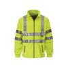 Scan BX210-T XXL Hi-Vis Yellow Full Zip Fleece - XXL (50in)