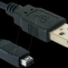 82208 USB 2.0 A connector to USB-B mini, Hirose, 1.5 m