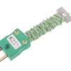 Termopara z odsłoniętym złączem K średnica 1/0.2mm długość 1m -75°C do +250°C Wtyk miniaturowy RS PRO