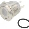 Przełącznik: wandaloodporny Poz: 2 SPST-NO 0,5A/220VAC IP65 GQ19F-10D/J/W/12V/S