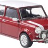Solido Model samochodu Mini Cooper Sport nocny czerwony gotowy model Model samochodu
